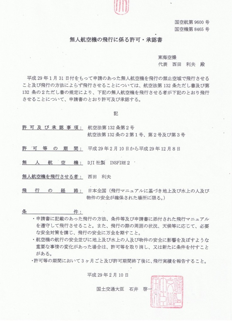 許可・承認　3